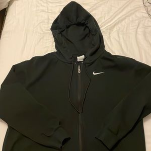 Oversized Nike Zip Up Hoodie